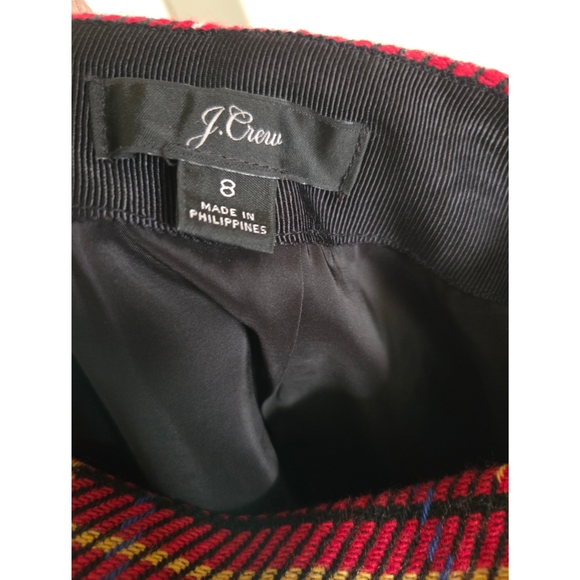 J. Crew Vibrant Tartan Mini Skirt - Picture 4 of 6